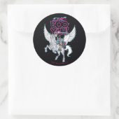 Teen Titans Go! | Warrior Cyborg Riding Pegasus Runder Aufkleber (Tasche)