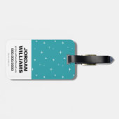 Teen Titans Go! | "Wir fahren" Retro Moto Graphic Gepäckanhänger (Rückseite horizontal)