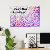 Teenage Alien Dance Party... Poster (Heimbüro)