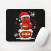 Teenage Boys Christmas Pajamas, American Football Mousepad (Mit Mouse)