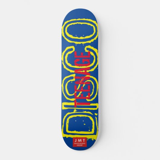 TEENAGE DISCO Skateboard (Vorderseite)