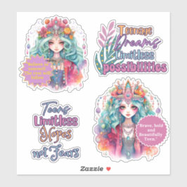 Teenage Dreams Custom Cut Vinyl Sticker