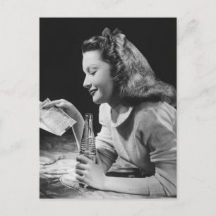 Teenage Girl Postkarte