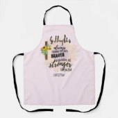 Teenage GODAUGHTER Motivierend Zitat Sonnenblumen Schürze (Vorderseite)