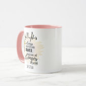 Teenage GODAUGHTER Motivierend Zitat Sonnenblumen Tasse (Vorderseite Links)