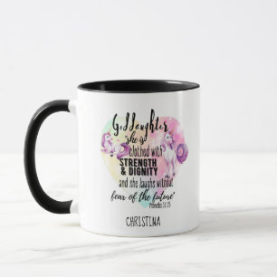 Teenage Godtochter Geschenk Pink Unicorn Niedlich Tasse