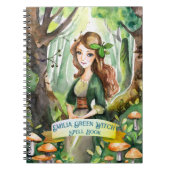 Teenage GREEN Hexen Zauber Buch Grimoire (Vorderseite)