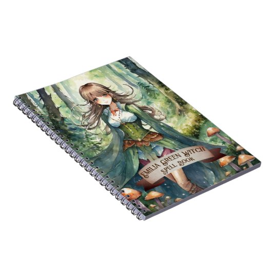 Teenage GREEN Hexen Zauber Buch Grimoire (Rechte Seite)