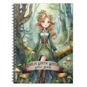 Teenage GREEN Hexen Zauber Buch Grimoire (Vorderseite)