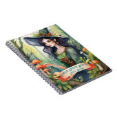 Teenage GREEN Hexen Zauber Buch Grimoire (Rechte Seite)