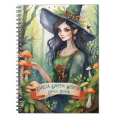 Teenage GREEN Hexen Zauber Buch Grimoire (Vorderseite)