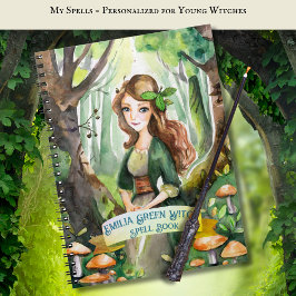 Teenage GREEN Hexen Zauber Buch Grimoire