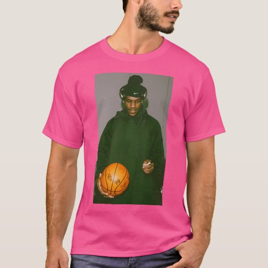 Teenage Lebron James Vintag T-Shirt (Vorderseite)