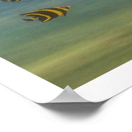 Teenage Mermaid Poster (Ecke)