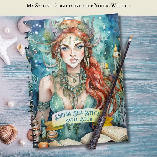 Teenage Sea Hexe Zauber Buch Grimoire