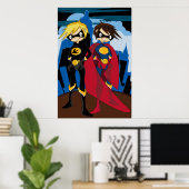 Teenage Superheroes Poster (Heimbüro)