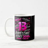 Teenager 13 Year Old Boys 13th Birthday Boy  Kaffeetasse (Links)