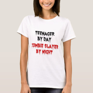 Teenager am Tag Zombie Slayer by Night T-Shirt