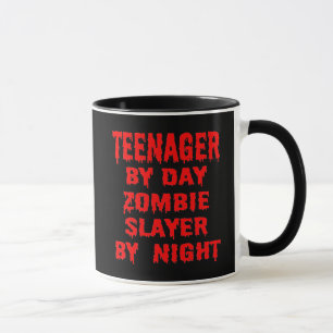 Teenager am Tag Zombie Slayer by Night Tasse