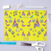 Teenager aus dekorativem Papiertaschentuch Seidenpapier (Handwerk)