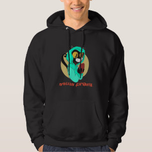 Teenager Design wird verrückte schwarze Männer Hoodie