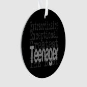 Teenager Extraordinator Ornament (Vorderseite)