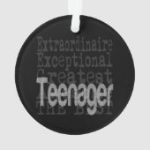 Teenager Extraordinator Ornament (Rückseite)