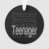 Teenager Extraordinator Ornament (Vorderseite)