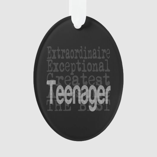 Teenager Extraordinator Ornament (Vorderseite)