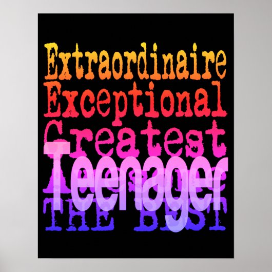 Teenager Extraordinator Poster (Vorne)