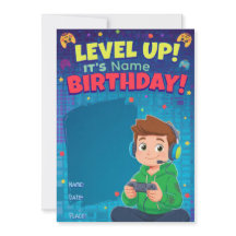 Teenager-Gamer-Junge-Videospiel-Player-Geburtstag