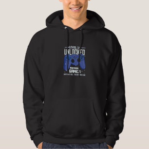 Teenager-GeburtstagsGamer Stufe 14 Entsperrt Hoodie