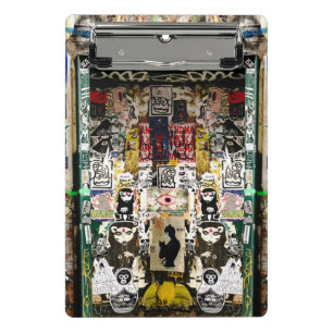 Teenager Geschenk Graffiti Stadt Ringbuch Notizbuc Mini Klemmbrett