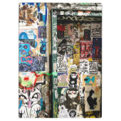 Teenager Kid Graffiti City Binder Notebook School Klemmbrett (Rückseite)