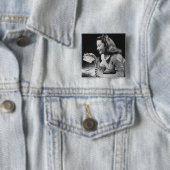Teenager-Mädchen Button (Beispiel)