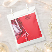 Teenager Red Net & Volleyball Sports Geschenktütchen (Ausgeschnitten)