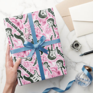 Teenager Rock and Roll Rose Party Packung Geschenkpapier