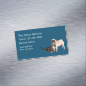 Teenager-Service-Visitenkartenmagnete Magnetische Visitenkarte (Beispiel)