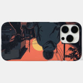 Teenager sitting on his skateboard and next to his Case-Mate iPhone hülle (Rückseite (Horizontal))