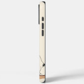 Teenager sitting on skateboard and next to his cat Case-Mate iPhone hülle (Rückseite / Links)