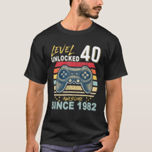 Teenager Stufe 40 Phantastisch seit 1982 T-Shirt