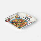 Teenager-Teeny-Teenager 1. Geburtstag Pappteller (Gewinkelt)