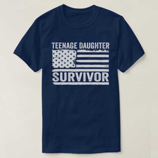 Teenager-Tochter Survivor T-Shirt (Design vorne)
