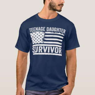 Teenager-Tochter Survivor T-Shirt