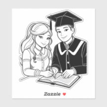 Teenager und Mädchen lernen