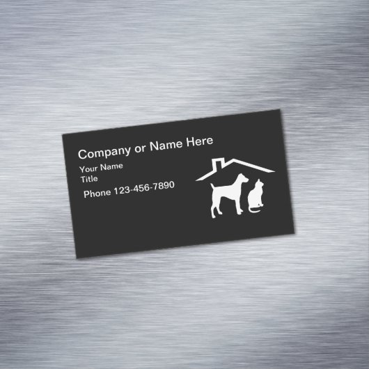 Teenager-Visitenkartenmagnete Magnetische Visitenkarte (Beispiel)