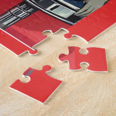 Teenagerkatzen des Mittelalters in einem Abendesse Puzzle (Seite)