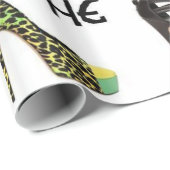 Teenagers Schuhgeburtspackpapier für ihre Mutter Geschenkpapier (Rolleneckpunkt)