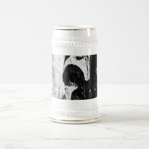 Teenagerschatten Bierglas