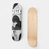 Teenagerschatten Skateboard (Vorderseite)